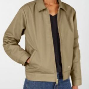 Dickies women's Eisenhower khaki beige insulated Large jacket New